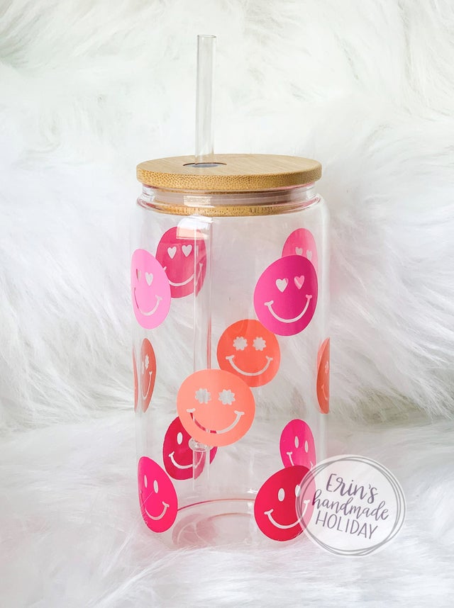 Christmas Printed Tumbler with Handle – Erin London